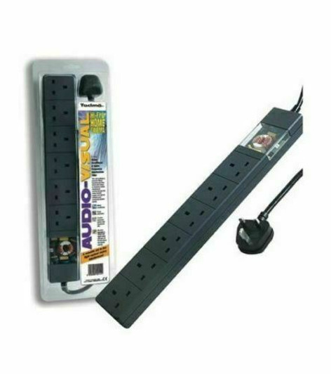 Tacima 6 Way Mains Conditioner and Advanced Surge Protection System