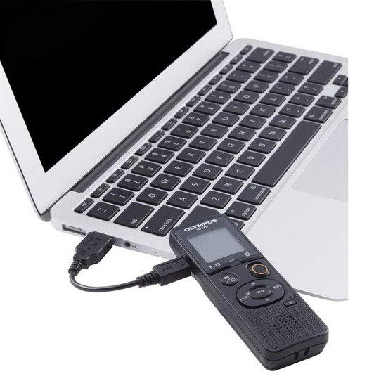 Olympus Digital Voice Recorder 4GB with Micro-USB Cable