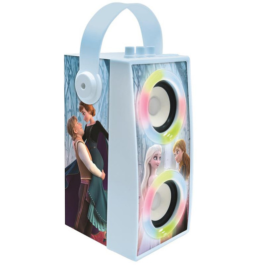 Disney Frozen II Portable Bluetooth Speaker with Lights & Microphone