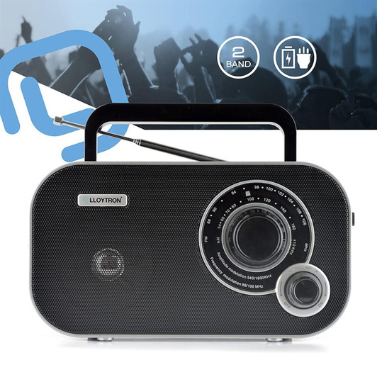 Lloytron Calypso 2 Band AM/FM Portable Radio