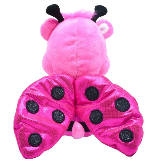 Care Bears Bean Plush 9" Toy - Lady Bug Cheer Bear