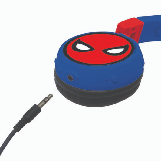Lexibook HPBT010SPSpider-Man Bluetooth & Wired Foldable Headphones