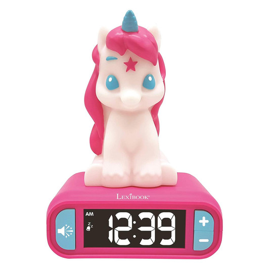Lexibook RL800UNI Unicorn Night Light Alarm Clock