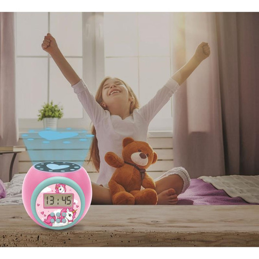 Unicorn Childrens Projector Clock with Timer