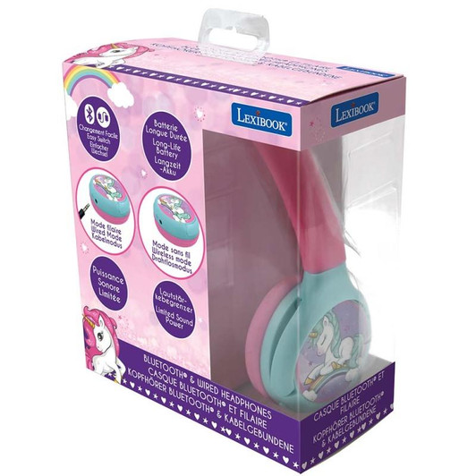 Unicorn Bluetooth & Wired Foldable Headphones