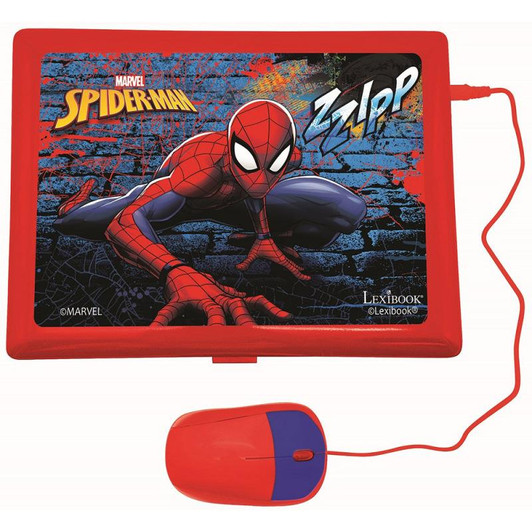 Spider-Man Bilingual Educational Laptop with 124 Activites