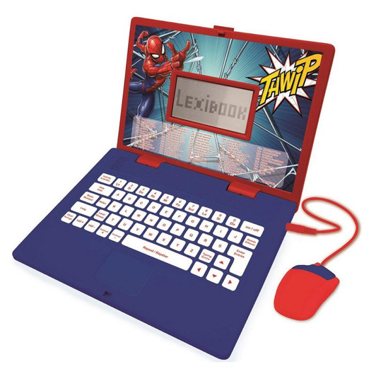 Spider-Man Bilingual Educational Laptop with 124 Activites