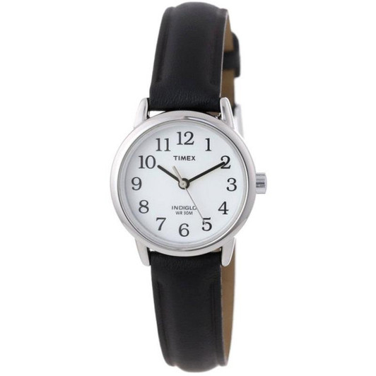 Timex T20441 Womens Easy Reader Watch - Black/Silver