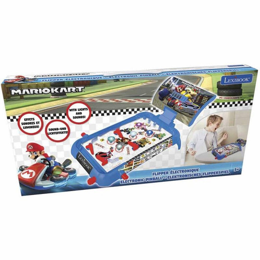 Mario Kart Electronic Pinball with Lights & Sounds