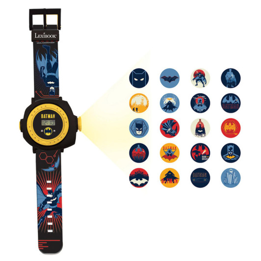 Lexibook DMW050BAT Batman Children's Projection Watch with 20 Images