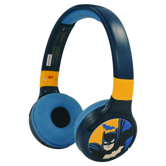 Lexibook HPBT010BAT Batman Bluetooth & Wired Foldable Headphones