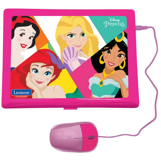 Lexibook Disney Princess Bilingual Educational Laptop with 124 Activites