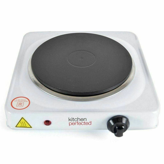 Lloytron KitchenPerfected 1500w Single Hotplate