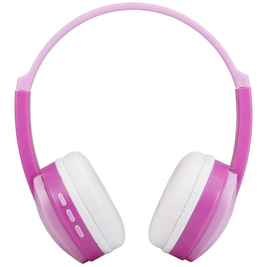 Groov-e GVBT590PK Kidz Wireless Bluetooth DJ Style Headphones - Pink