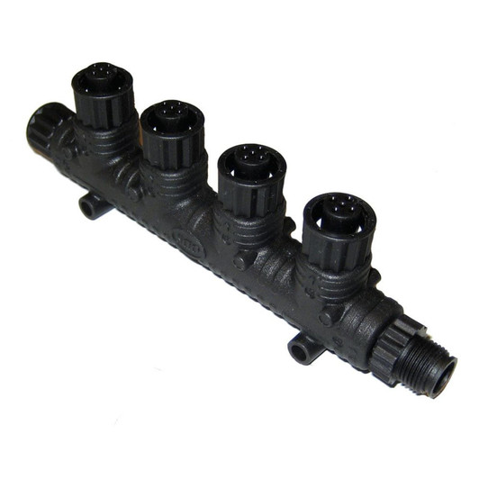 Lowrance NMEA 2000 Micro-C Low Loss 4 way Joiner Connector