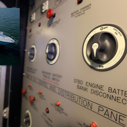 Blue Sea Heavy Duty Battery Switch On/Off - 600A