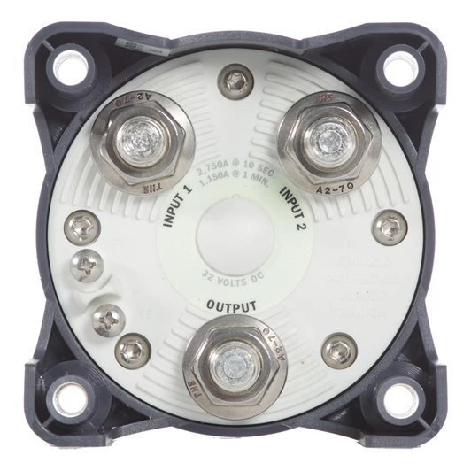 Blue Sea Heavy Duty 3-Way Battery Switch with AFD