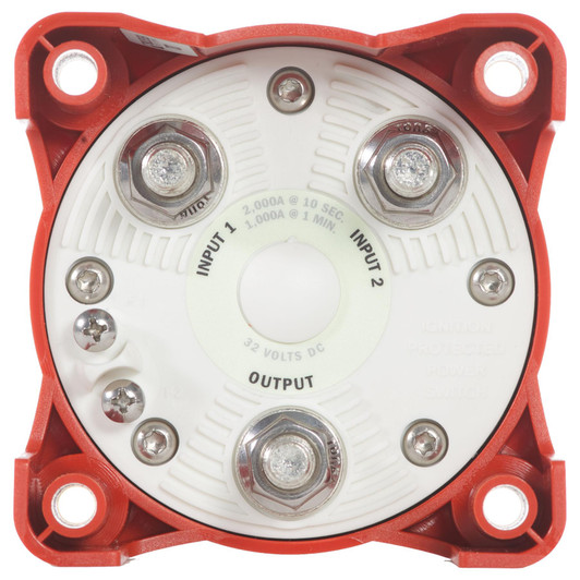 Blue Sea 9002E E-Series 4-Way Selector Battery Switch