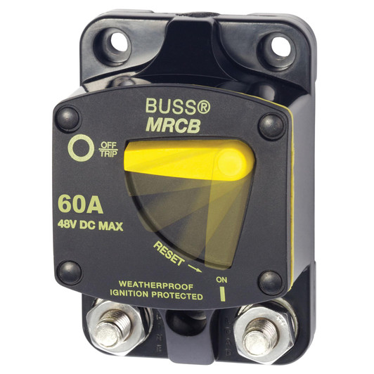 Blue Sea Systems 187-Series Marine Circuit Breaker - 60A