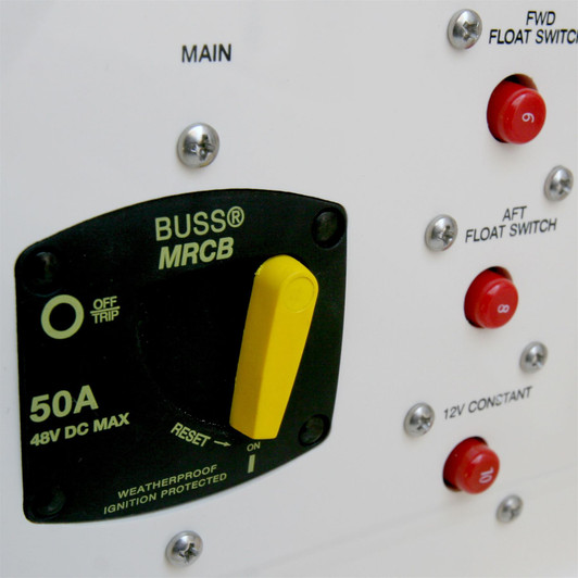 Blue Sea Systems 187-Series Marine Circuit Breaker - 50A