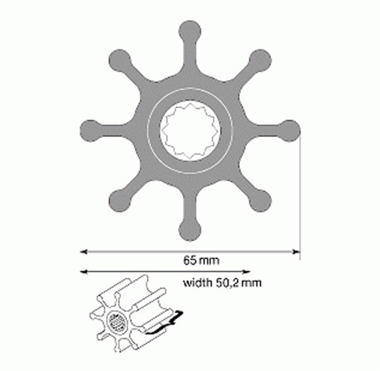 Johnson 09-1028B Impeller Service Repair Kit