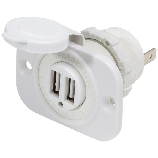 Blue Sea Systems 1016200 Dual USB Charge Socket