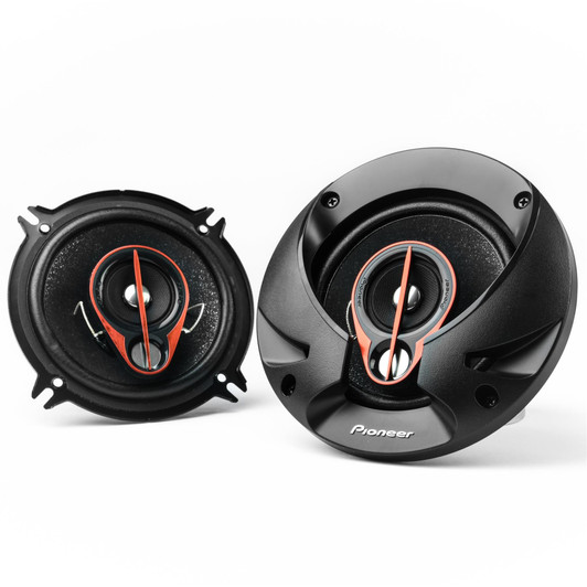 Pioneer TS-R1350S 5.25" 13cm 3-way Coaxial Car Speakers, 500W Total Max Power, 4Ω