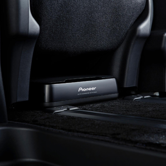 Pioneer Space Saving Active Subwoofer with built-in Class-D Amplifier