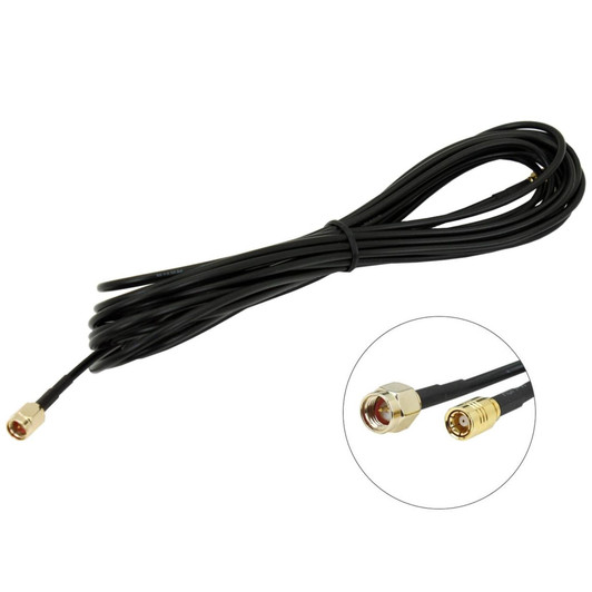 Connects2 SMA Male to SMB Female Aerial Antenna Adapter Lead