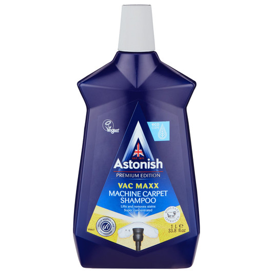 Astonish Vac Maxx Machine Carpet Cleaning Shampoo - 1L