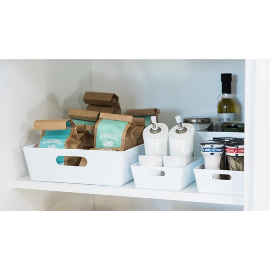 Wham Studio Tray 26x35cm Rectangular 5.02 Ice White