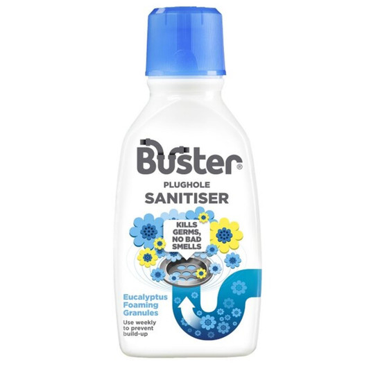 Buster Plughole Sanitiser Clean & Fresh Foaming Granules - 300ml
