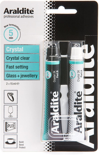 Araldite Crystal Tubes 2 x 15ml 400008 (6)