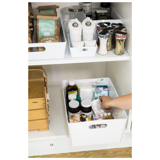 Wham Studio Tray 17x25cm Rectangular 4.02 Ice White