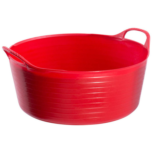 Red Gorilla Tubtrug Small Shallow 15 litre Red