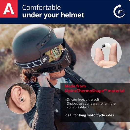 Alpine EarPlugs Motorcycle Hearing Protectors