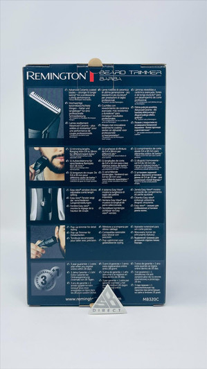 Remington Barba Beard Trimmer, MB320C, Black