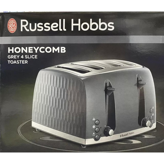 Russell Hobbs 26073 4 Slice Toaster - Grey