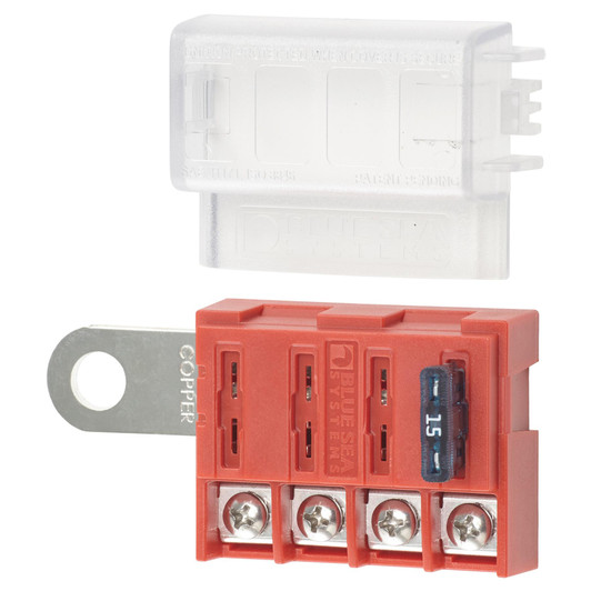 Blue Sea Systems 5023 ST Blade Battery Terminal Mount Fuse Block