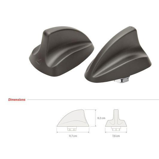 Calearo Universal AM-FM & GPS SHARK II Aerial Antenna