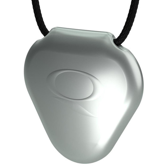 Q-Link SRT-3 Triangle Acrylic Pendant - Silver