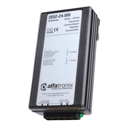 Alfatronix DD Series 12Vdc-24Vdc 168W Voltage Converter - DD12-24 168
