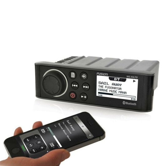 Fusion MS-RA70 Radio Source Marine Entertainment System Unit with Bluetooth