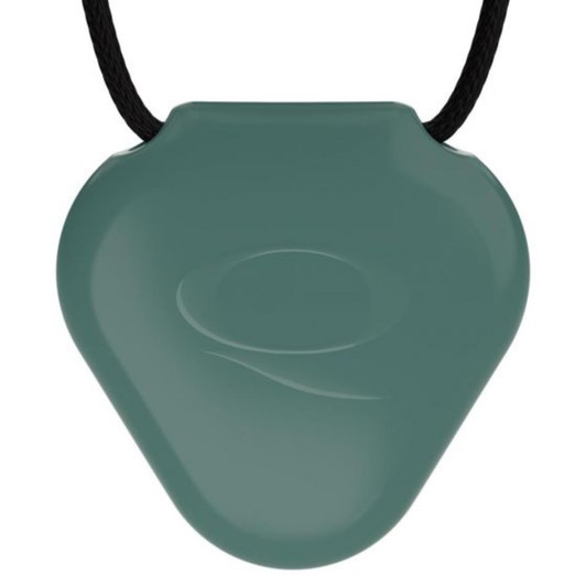 Q-Link SRT-3 Triangle Acrylic Pendant - Botanical Green
