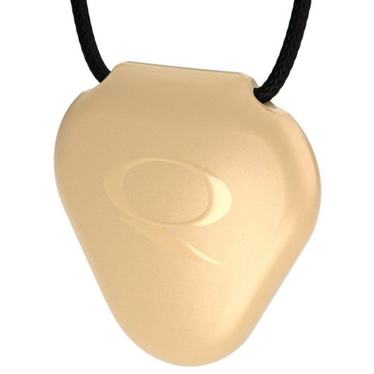 Q-Link SRT-3 Triangle Acrylic Pendant - Candlelight Pearl