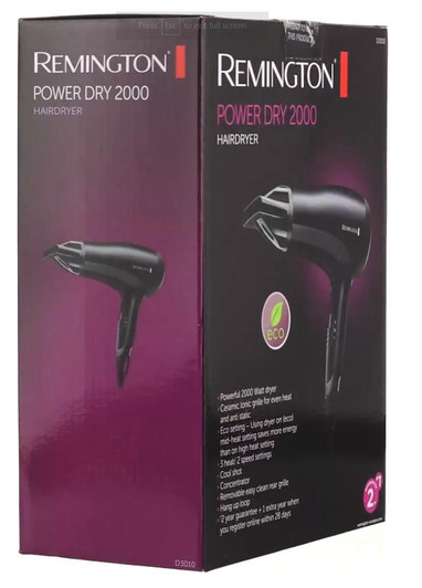 Remington D3010 Hair dryer