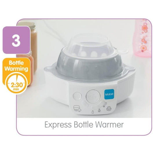 MAM Electric Steriliser & Express Bottle Warmer