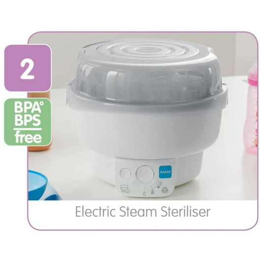 MAM Electric Steriliser & Express Bottle Warmer