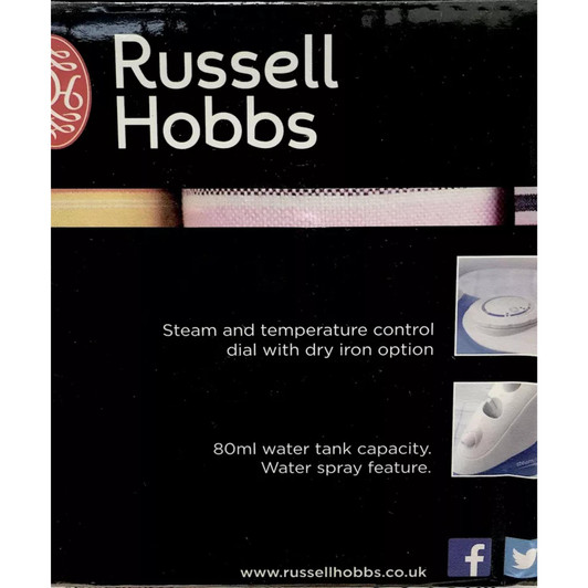 Russell Hobbs Steam Glide Travel Iron