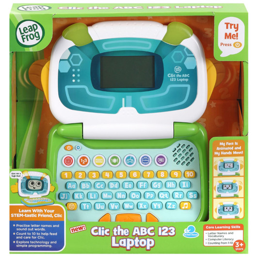 Leap Frog Clic the ABC 123 Laptop